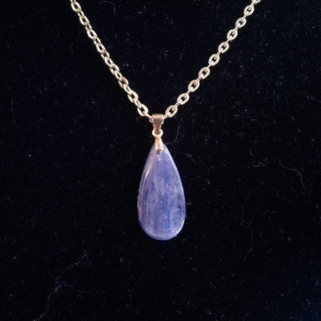 Kyanite Cabochon Pendant Z329
